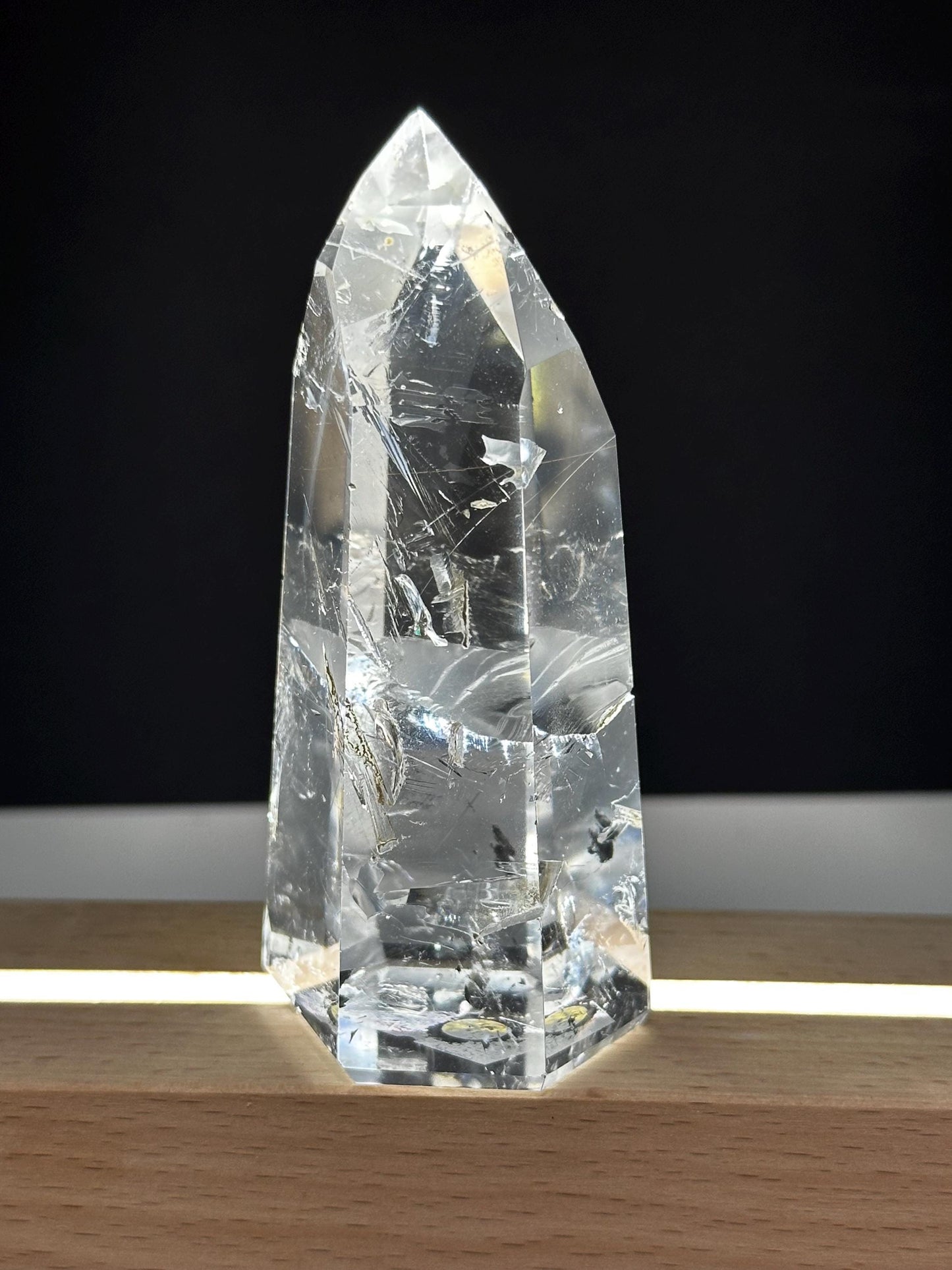 High Quality Rutile Quartz Tower, Bahia,Brazil