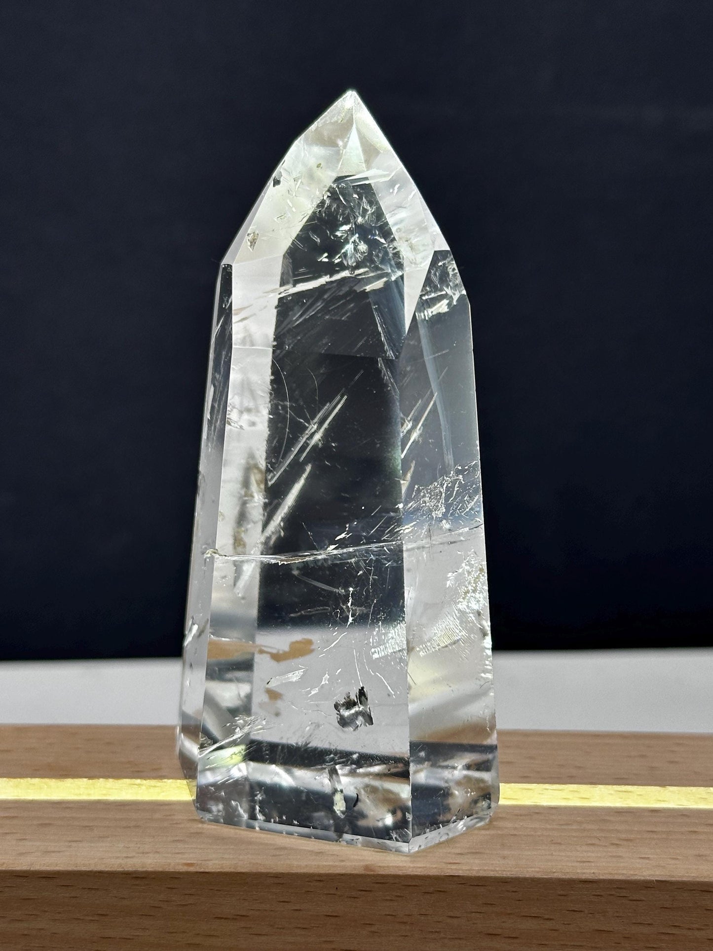 High Quality Rutile Quartz Tower, Bahia,Brazil