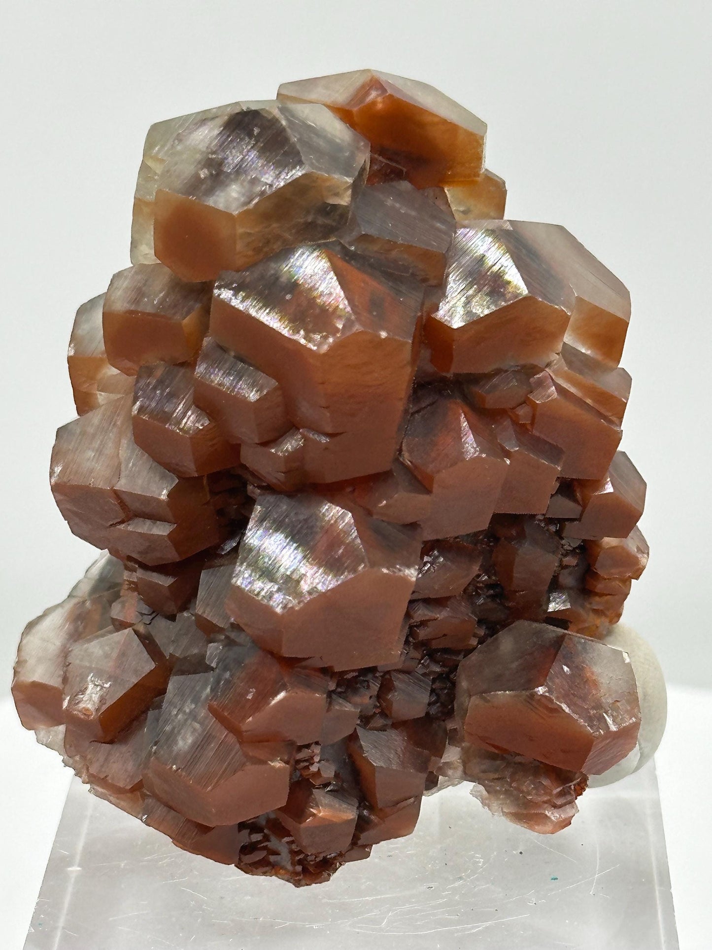 Red Pagoda Calcite Mineral specimen
