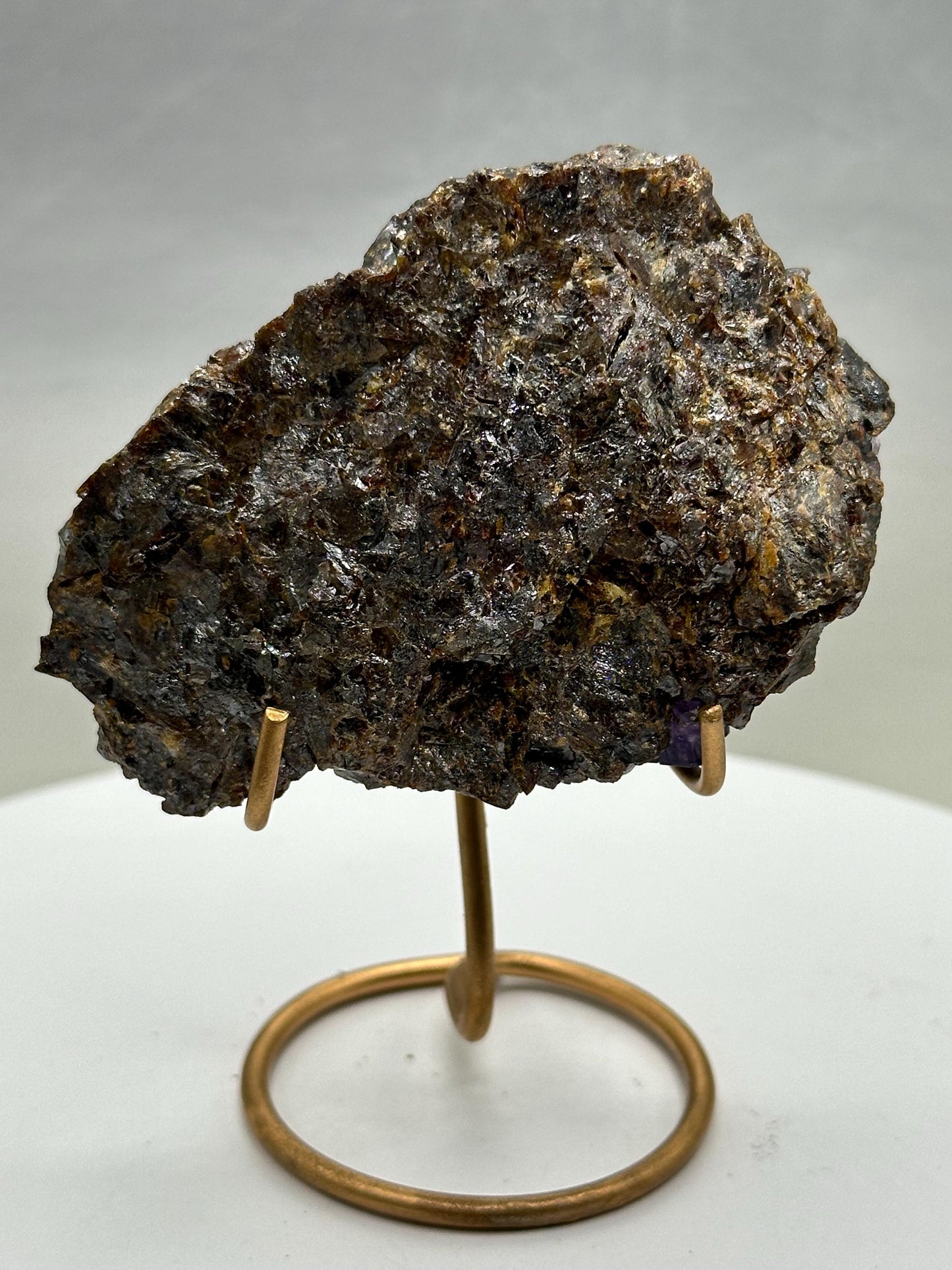Fluorite with Sphalerite Gordonsville-Elmwood Mine, Tennessee