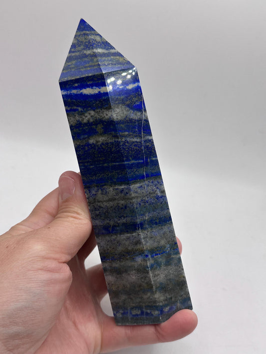 Lapiz Lazuli Crystal Tower