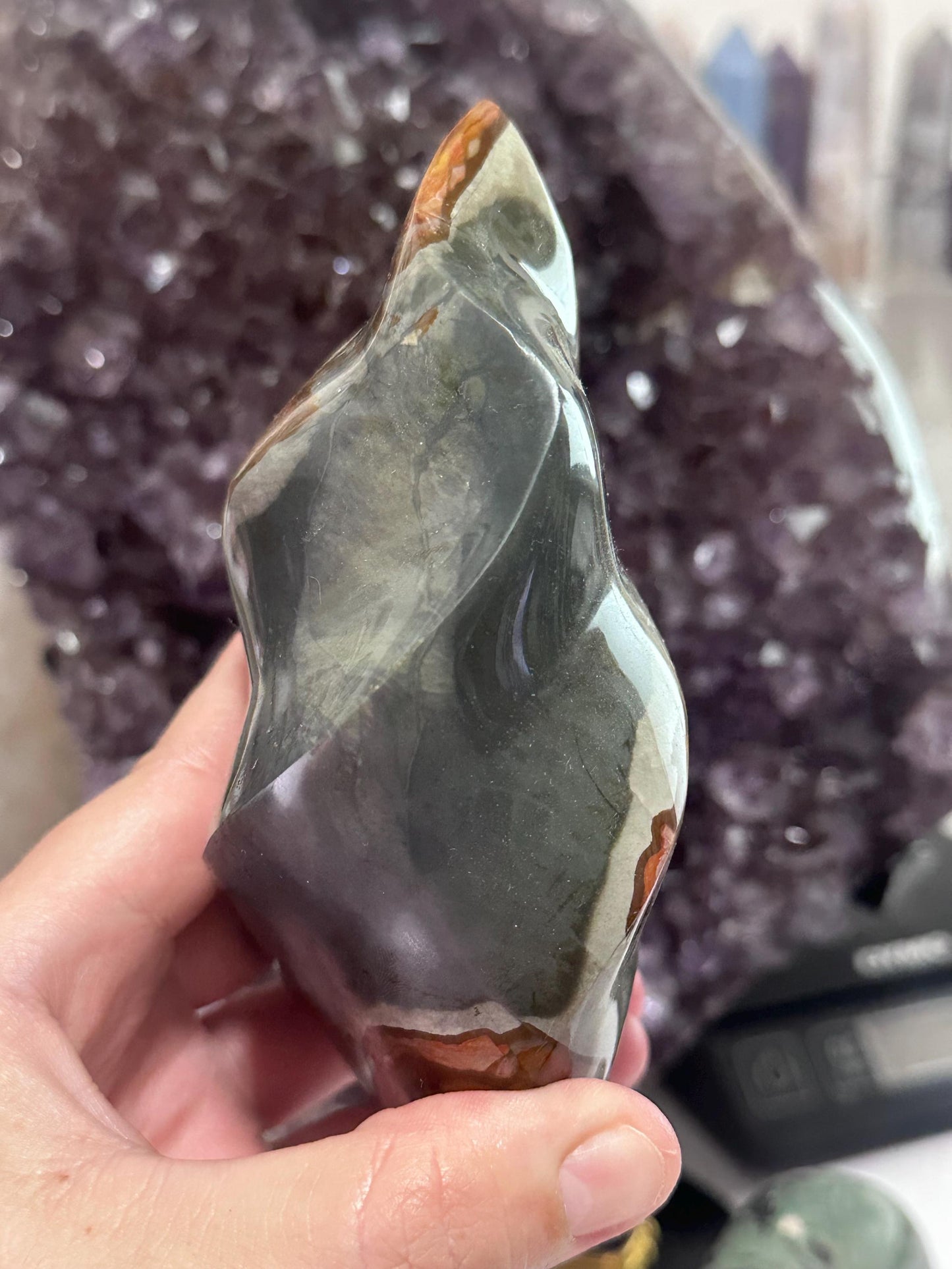 Polychrome Flame, Polychrome Jasper Crystal Freeform