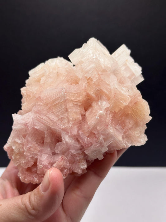 Pink Halite mineral specimen, Searles Lake San Bernardino Ca