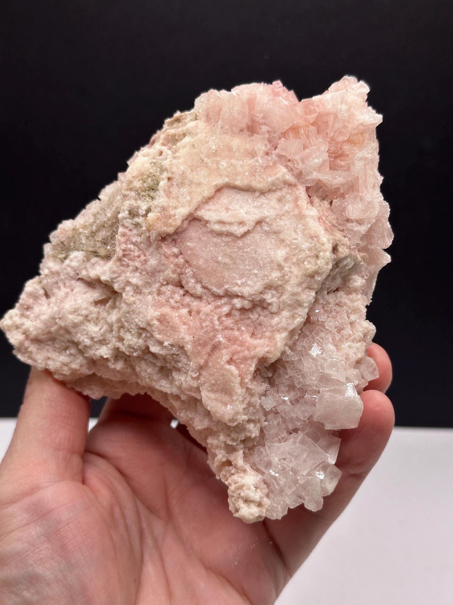Pink Halite Crystal Mineral Specimen, Searles Lake San Bernardino, ca
