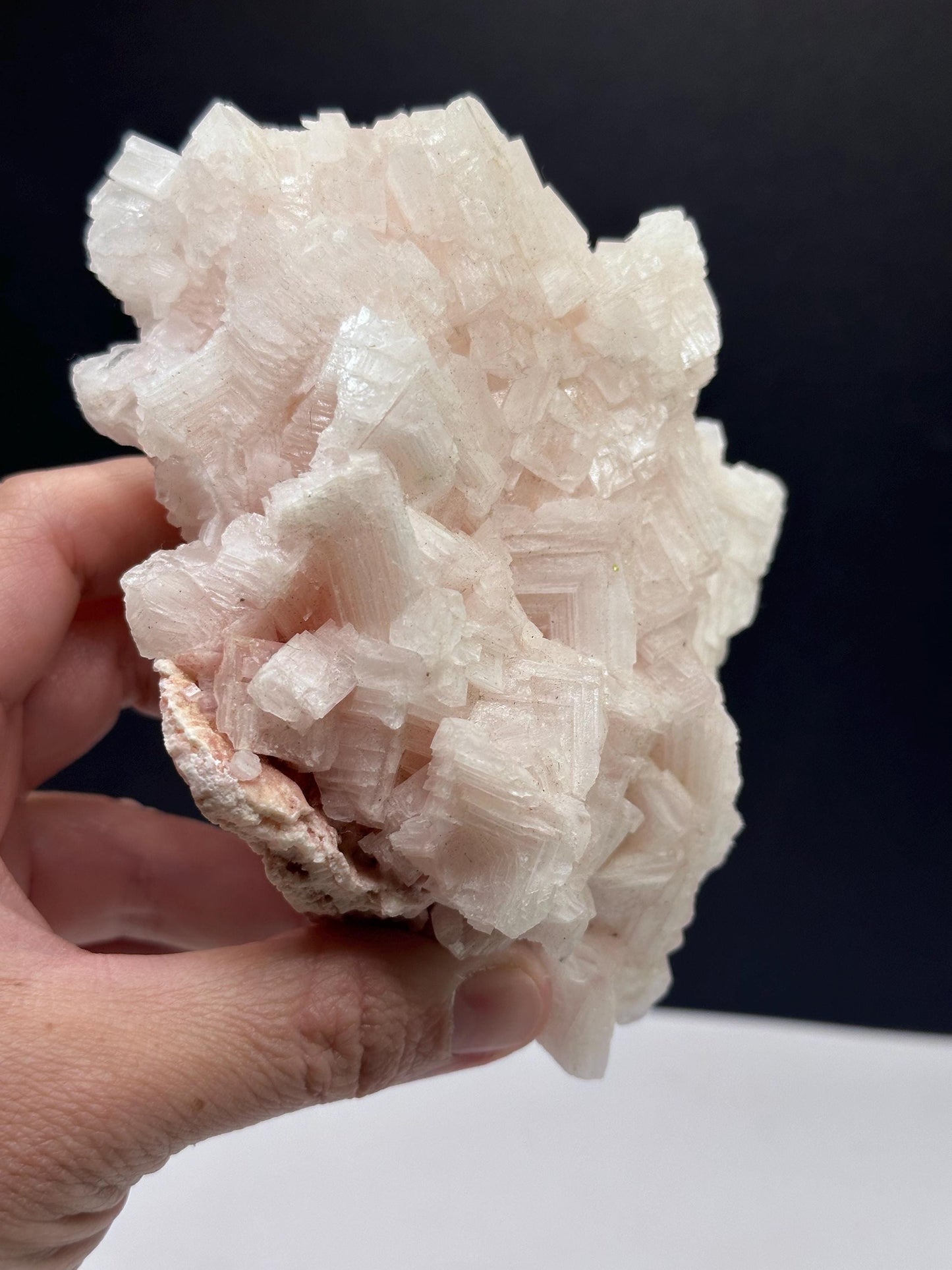 Pink Halite Crystal Mineral, Searles Lake, San Bernardino Ca