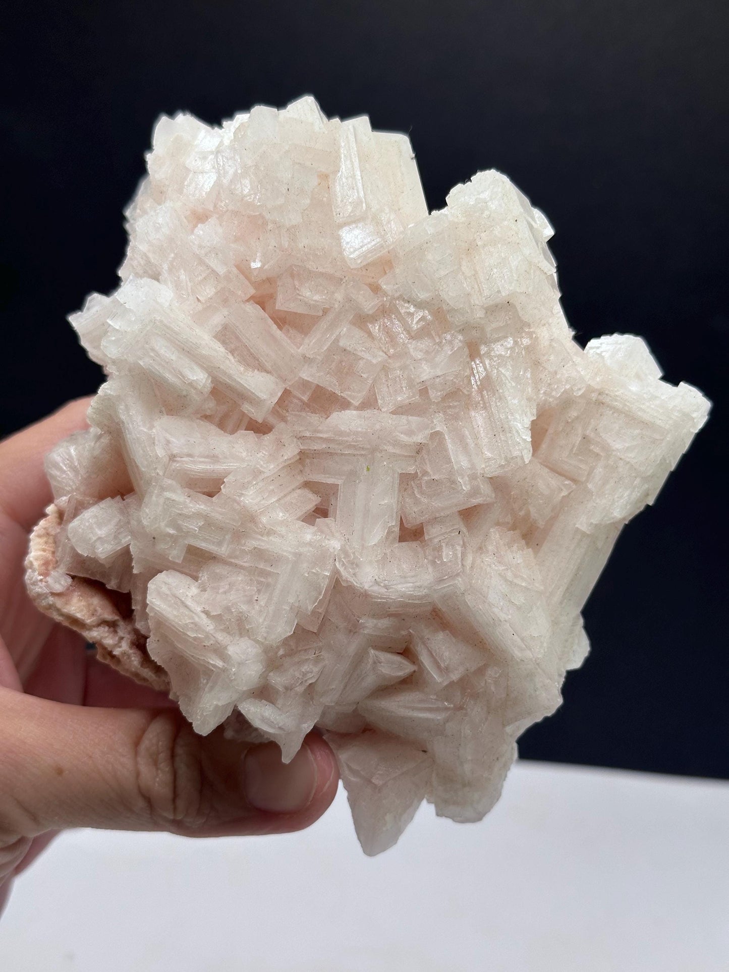 Pink Halite Crystal Mineral, Searles Lake, San Bernardino Ca