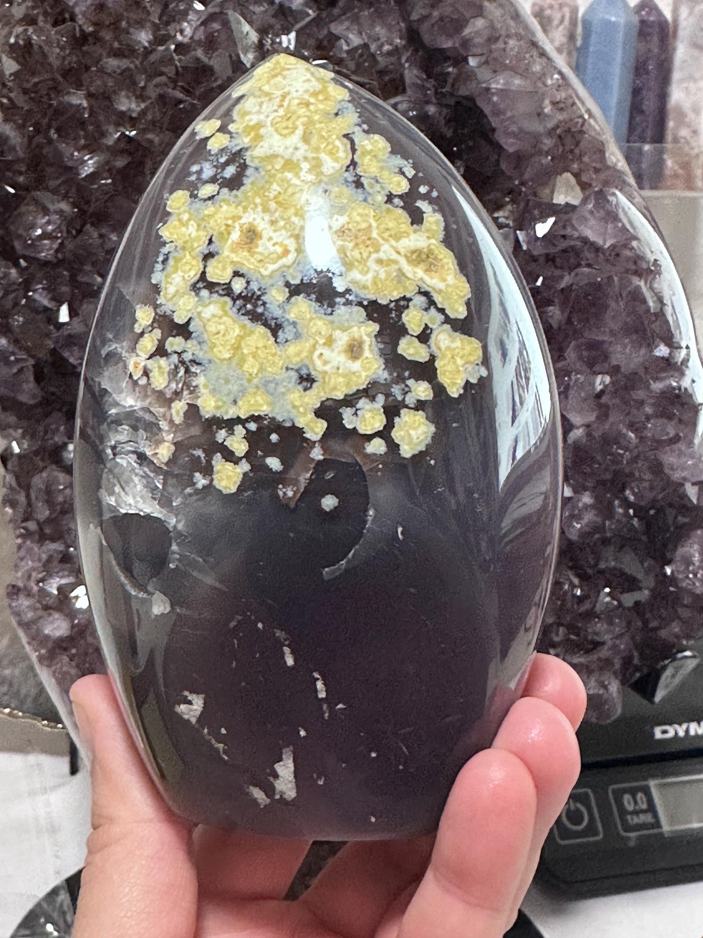 Lavender Agate Freeform, Brazil
