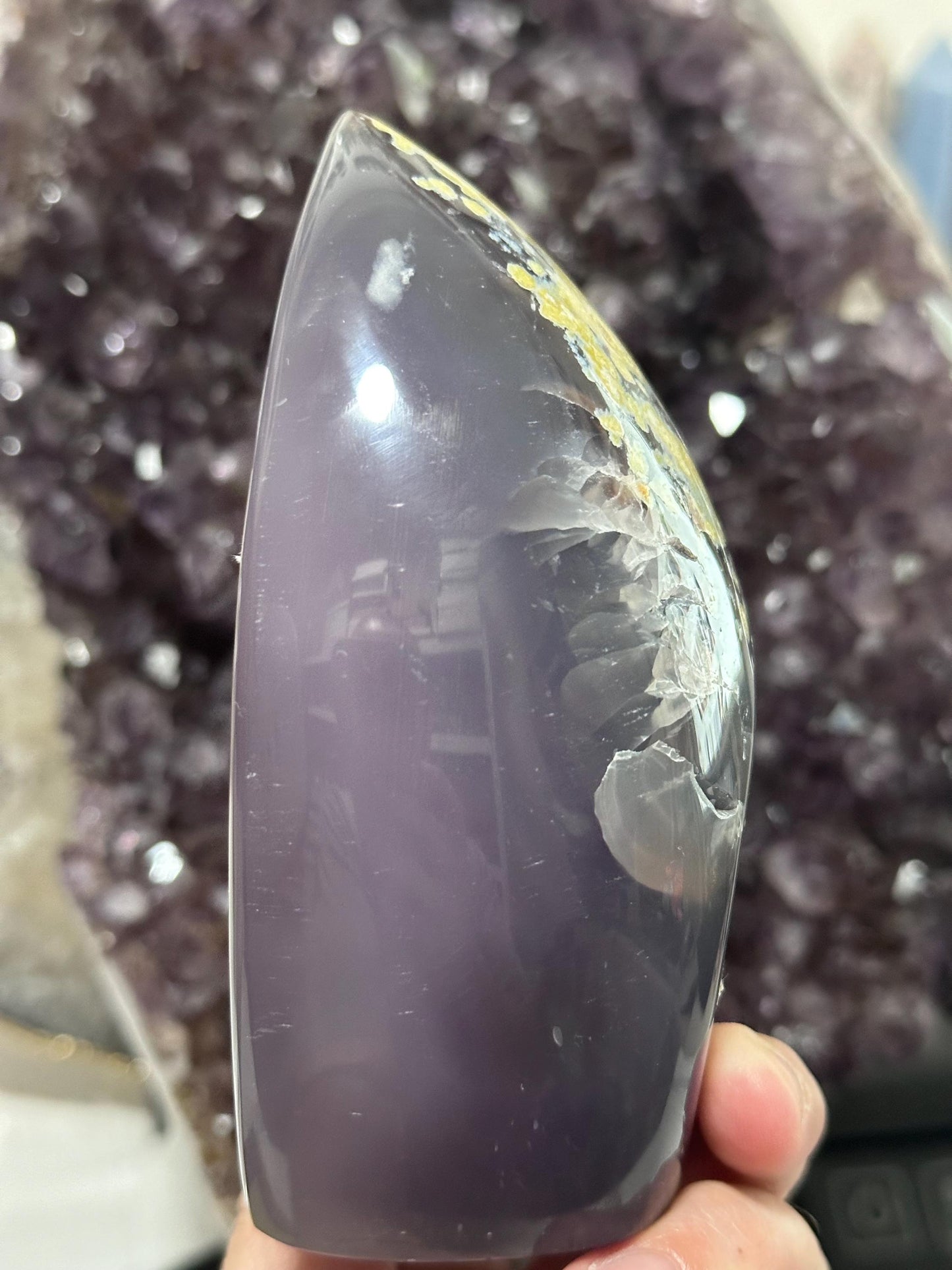Lavender Agate Freeform, Brazil