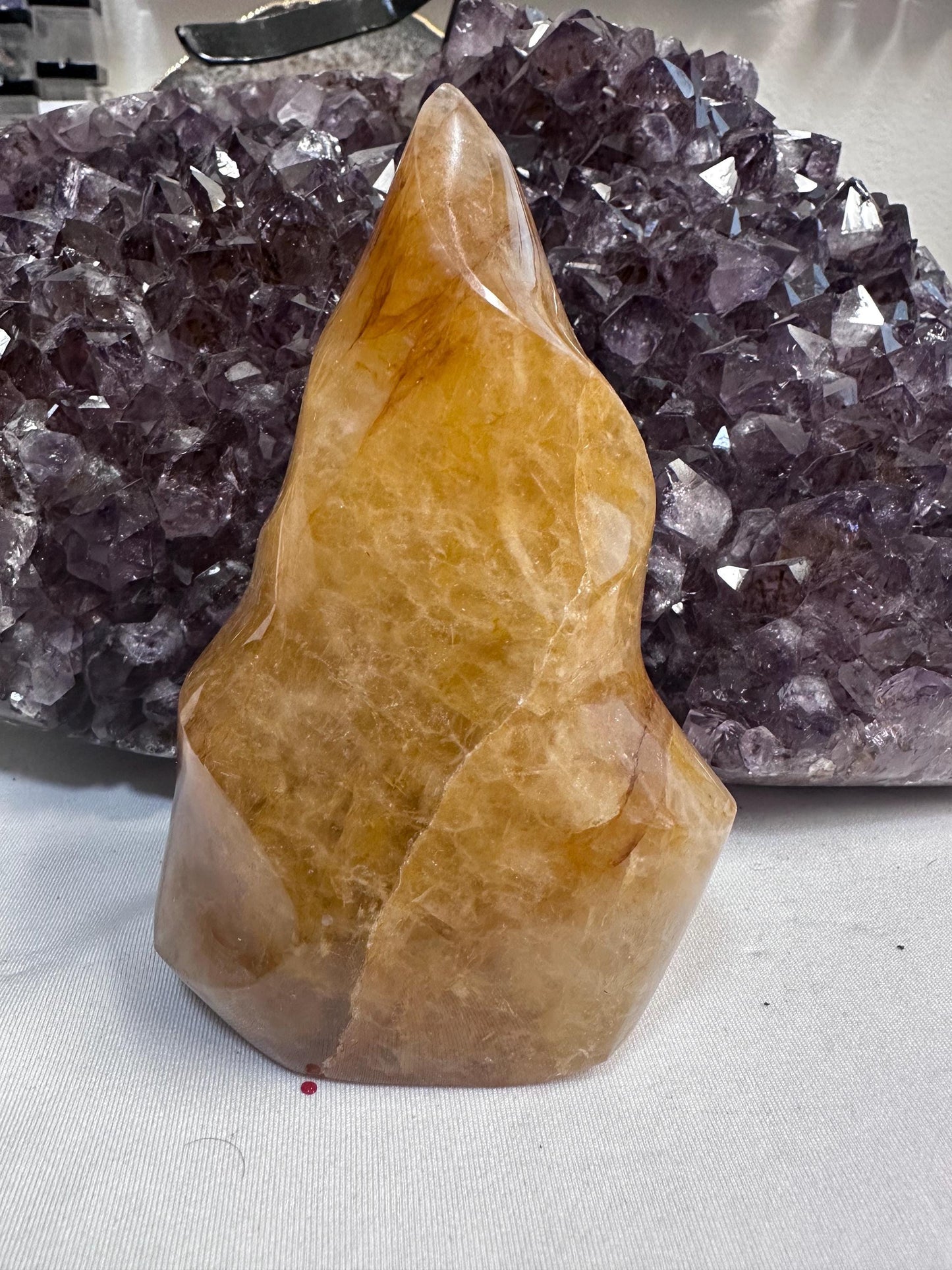 Golden Healer crystal flame