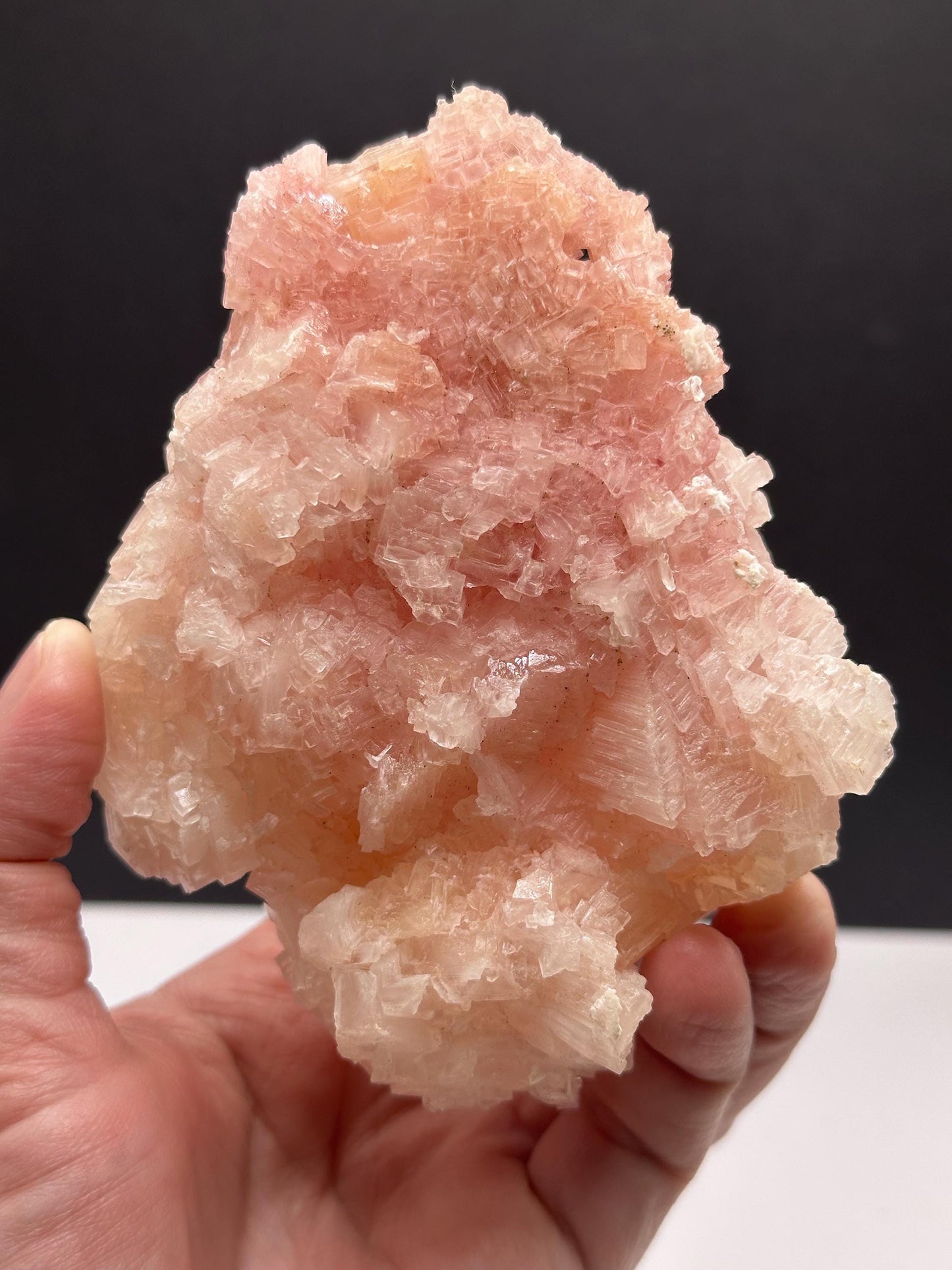 Pink Halite mineral specimen, Searles Lake San Bernardino Ca