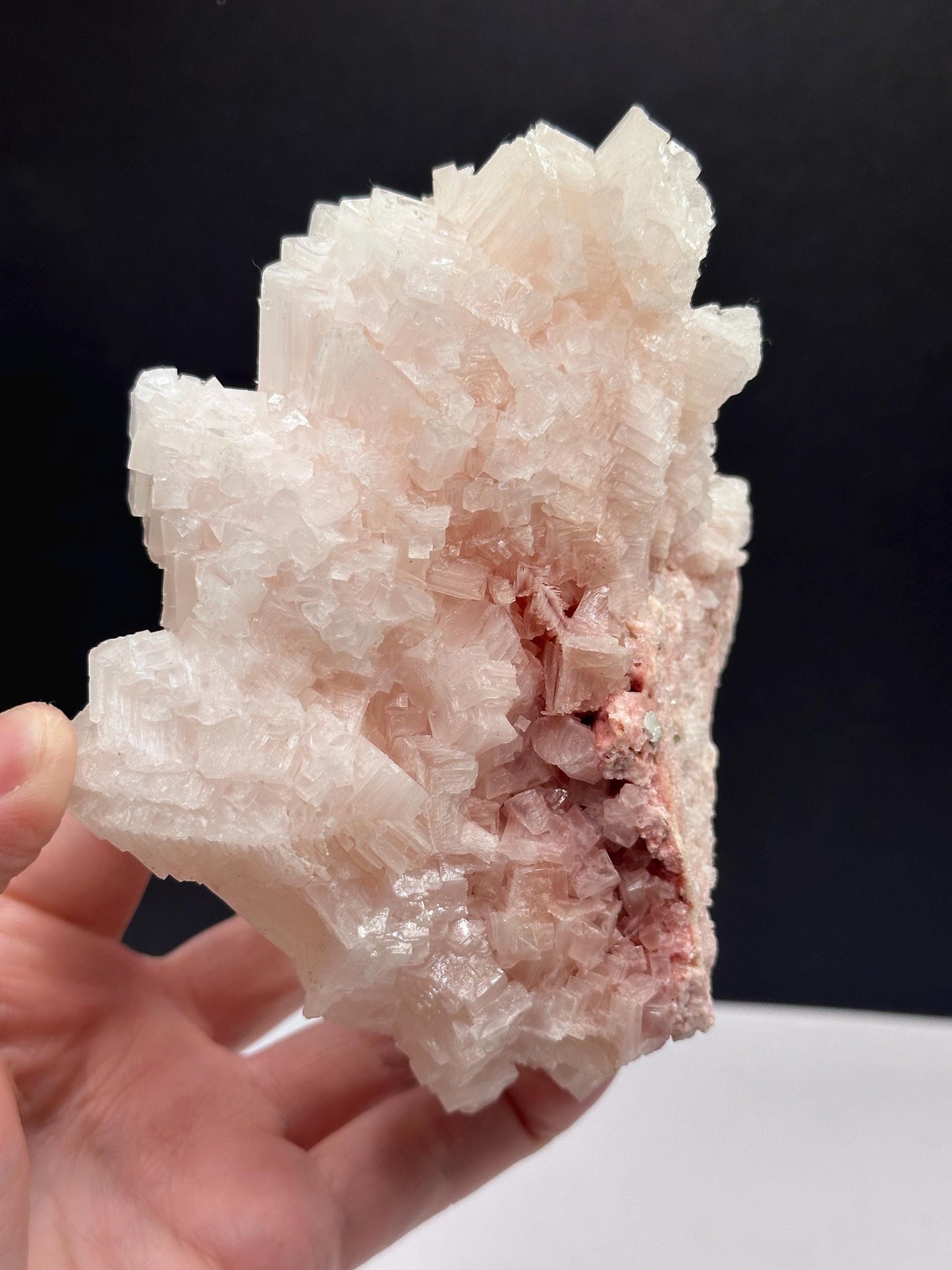 Pink Halite Crystal Mineral, Searles Lake, San Bernardino Ca