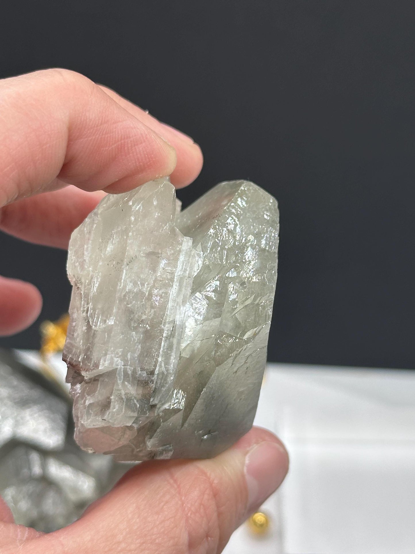 Natural Benz Calcite Crystal – Raw Mineral Specimen for Collectors
