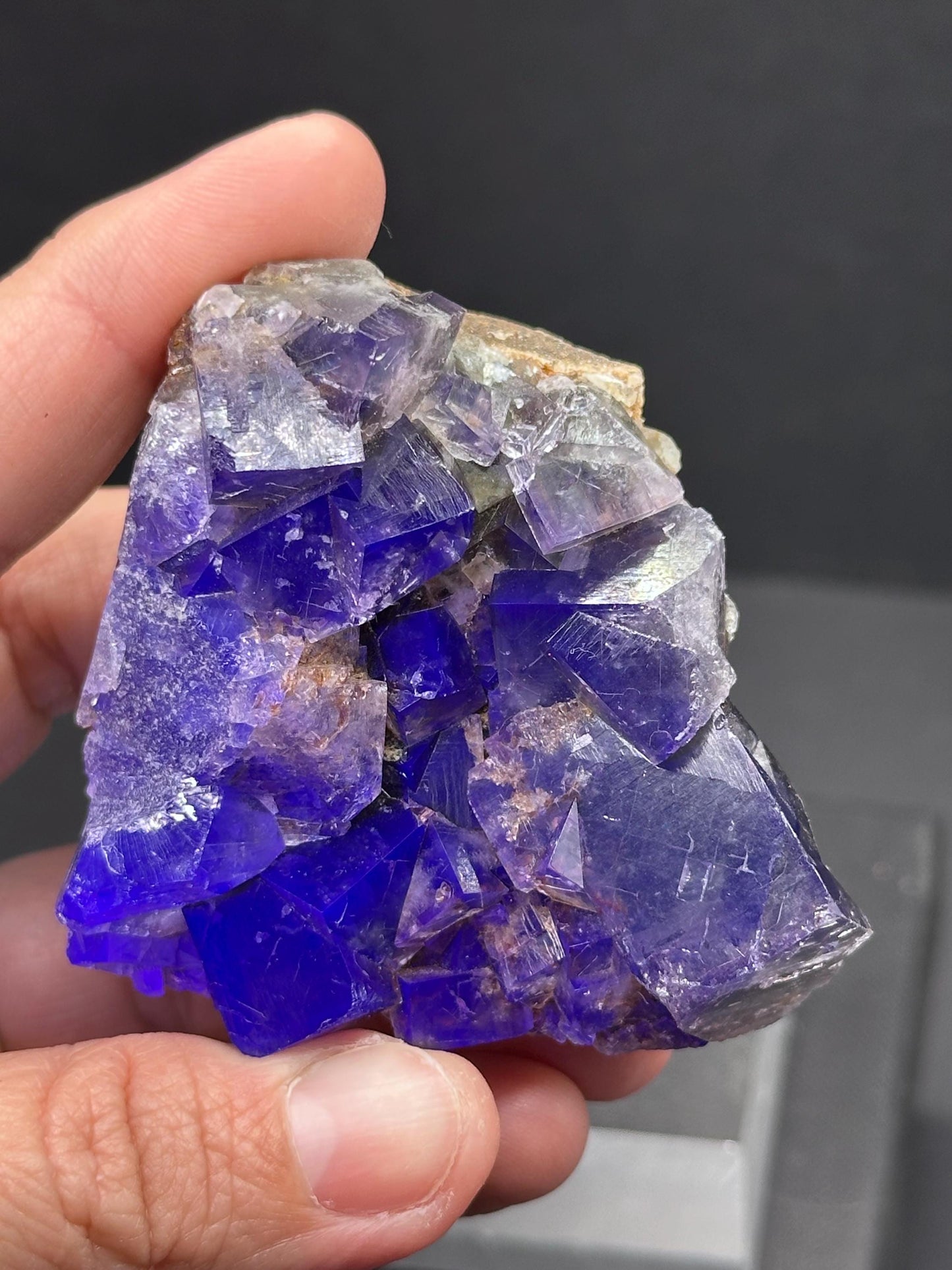 Fluorite from the Purple Rain Pocket of the Lady Annabella Mine in Weardale, England