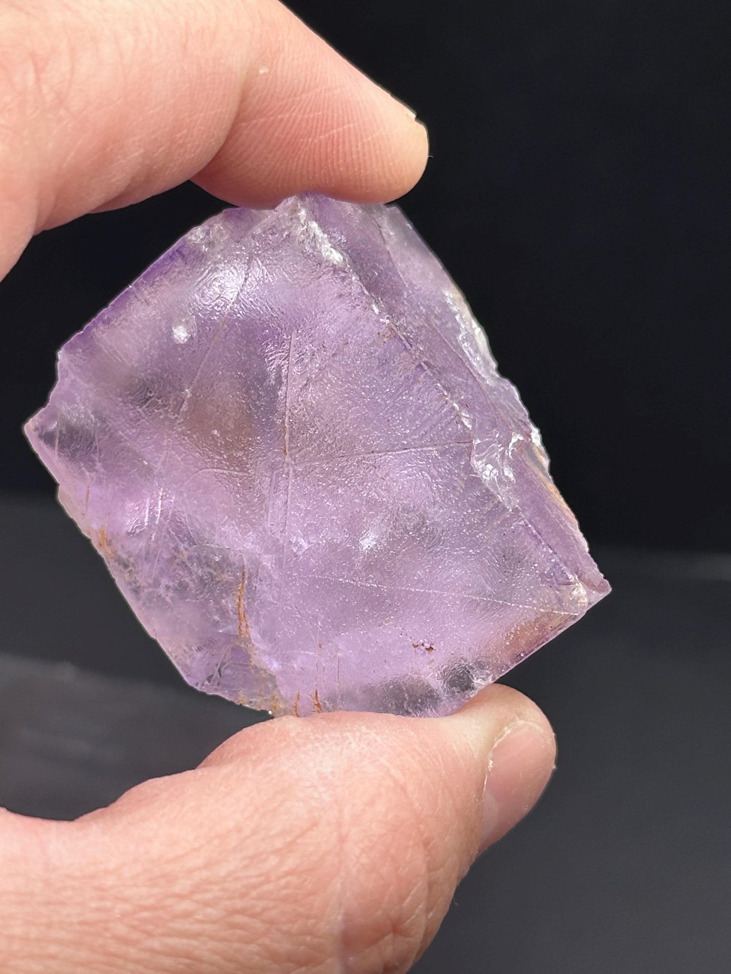 Cave in Rock Purple Fluorite, Hardin Co, Illinois