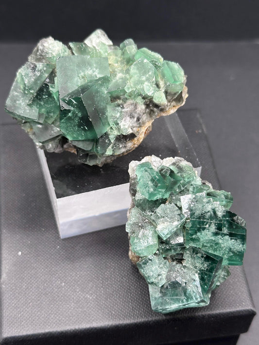 Green Fluorite, Naughty Gnome Pocket, Diana Maria Mine, Weardale, Durham, England