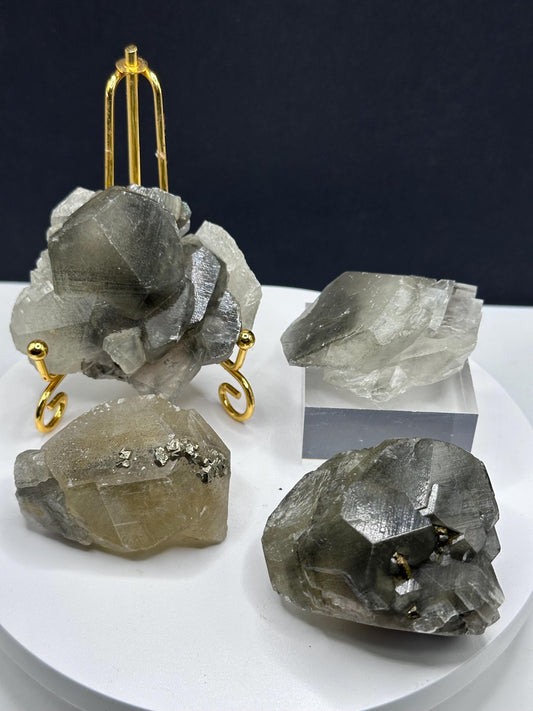 Natural Benz Calcite Crystal – Raw Mineral Specimen for Collectors