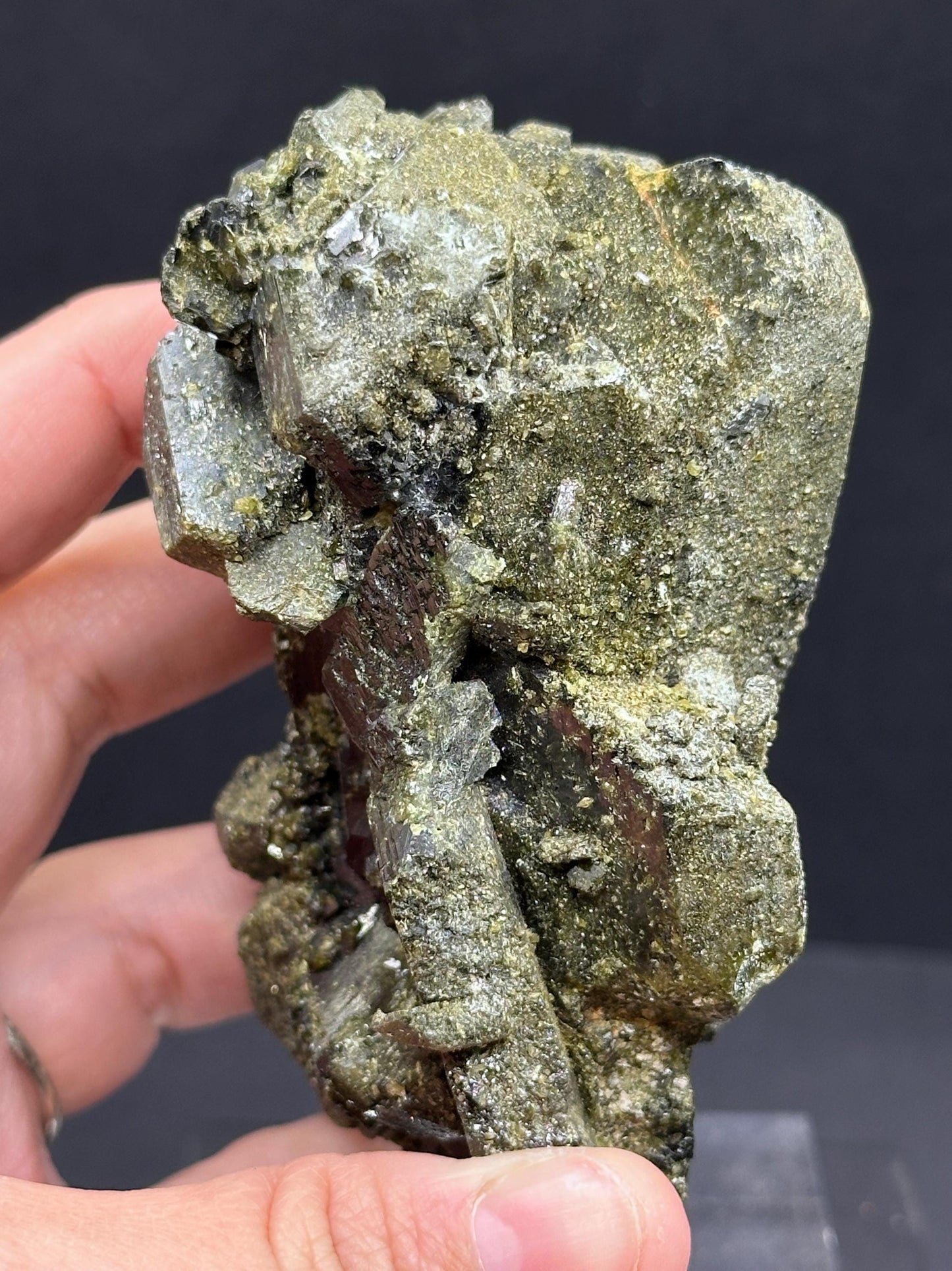Epidote pseudo-octahedral, Balochistan, Pakistan